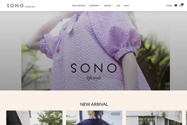 SONO LIMITED STORE 様
